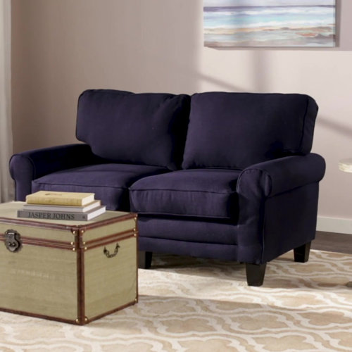 Millwork Holdings Serta Copenhagen Loveseat Couch for Two People